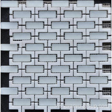 Kaca Marble Mix Mosaic Tile